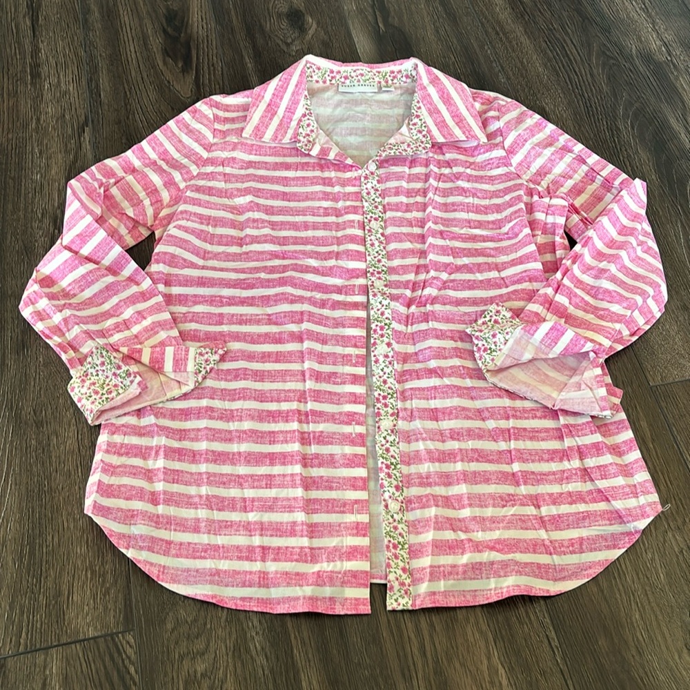 Susan Graver (QVC) Button Up